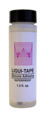 Walker Liqui-Tape Brush-On Hairpiece Adhesive 1.3 oz Bottle
