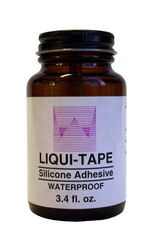 Walker Liqui -Tape Brush-on Hairpiece Adhesive 3.4 oz Bottle